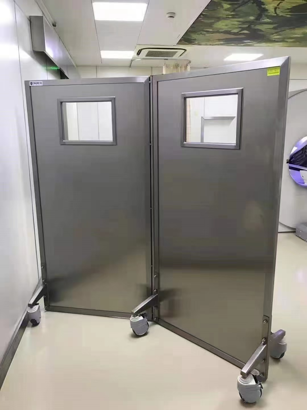 新疆隔断双联铅屏风